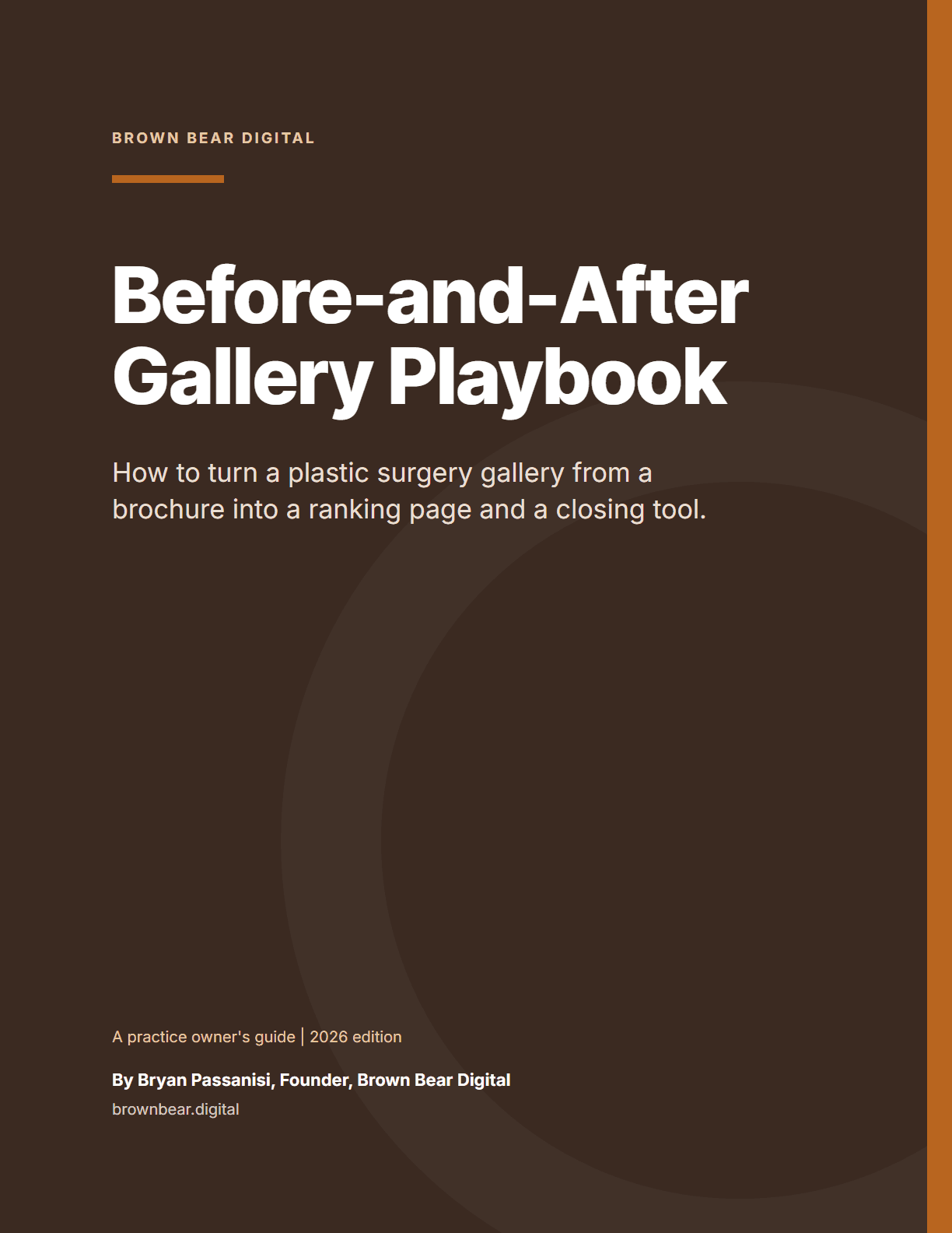 Cover of the Before-and-After Gallery Playbook: The PDF Guide PDF